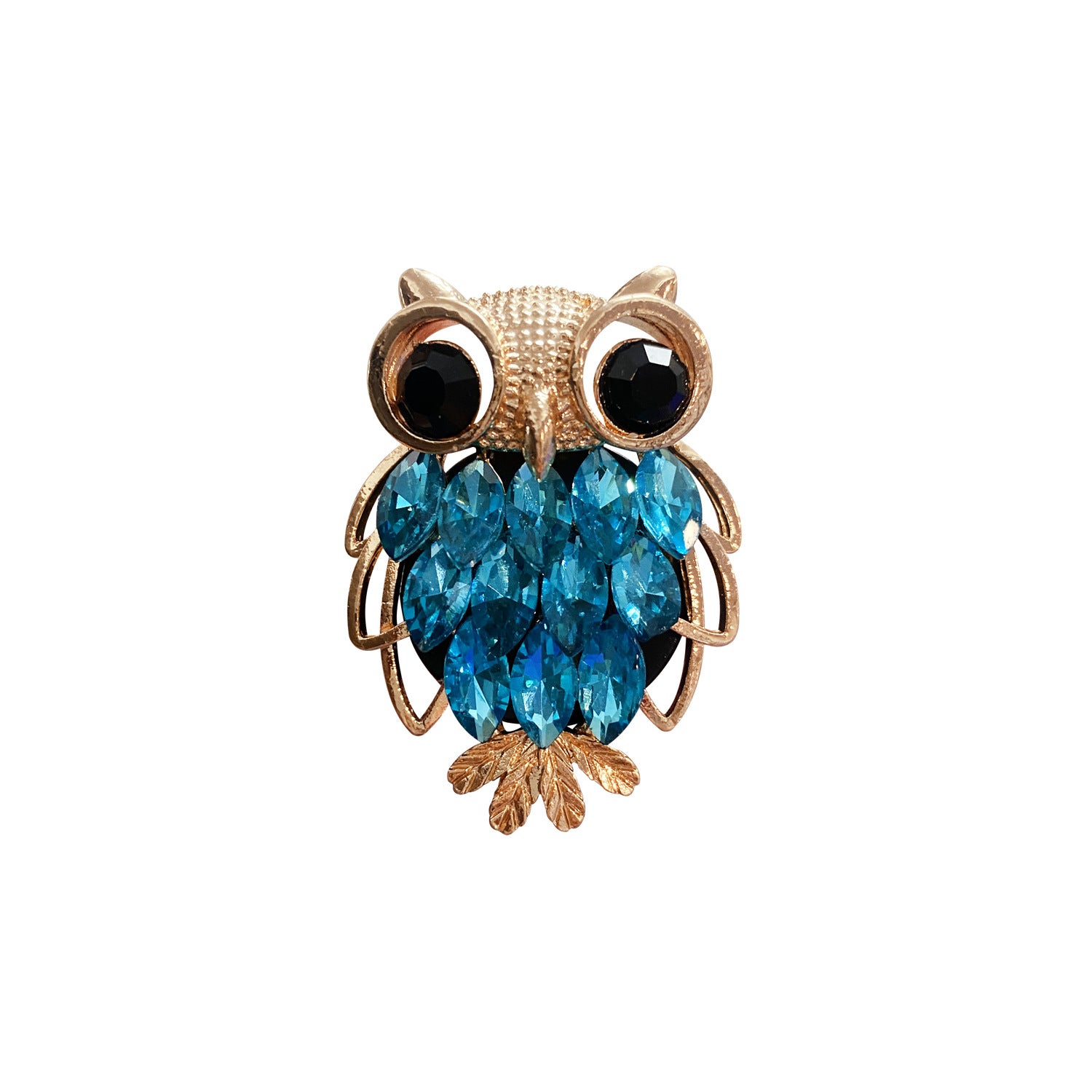 Wholesale Metal Rhinestone Owl Car Aroma Decoration Clip