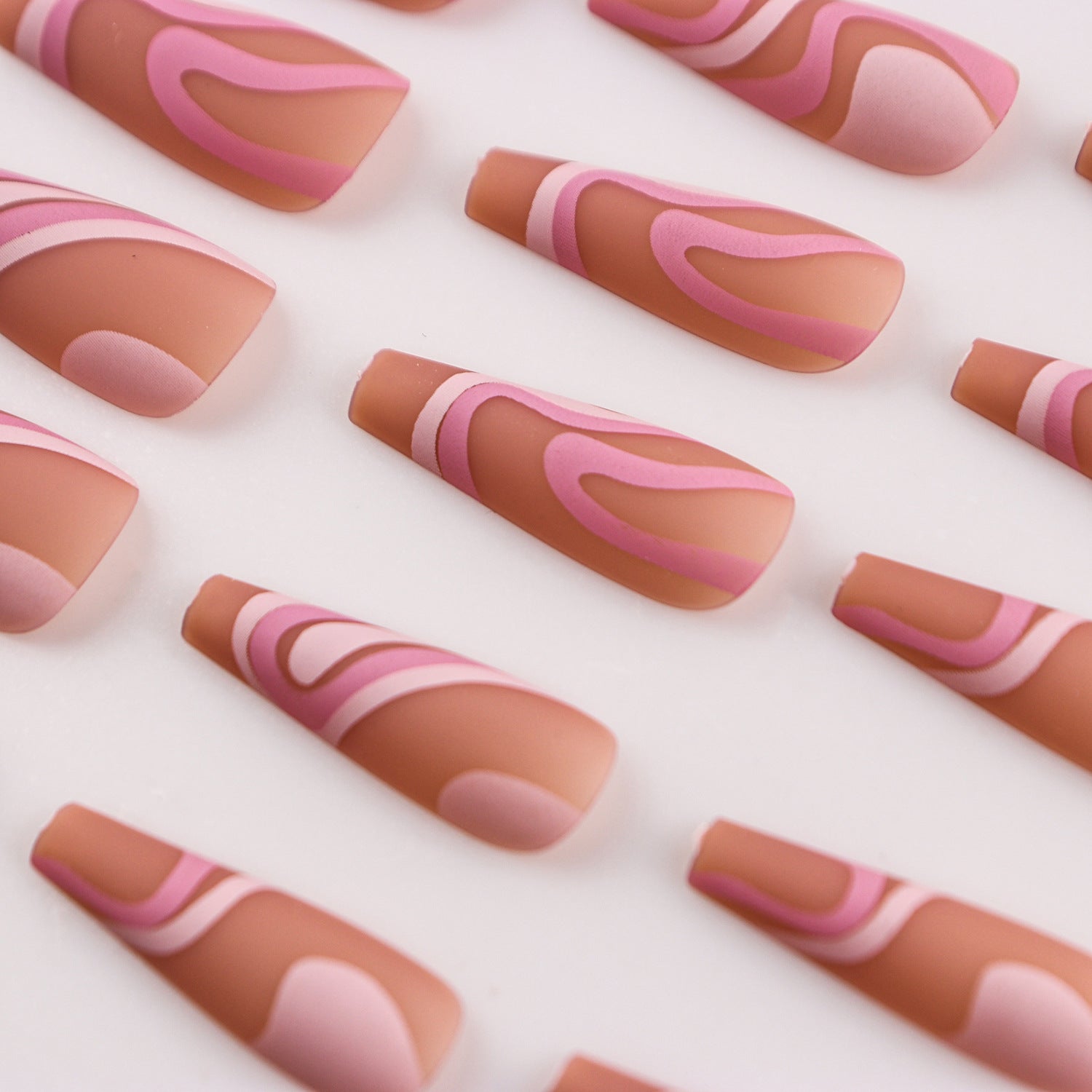 Wholesale Color Stripe Plastic Nail Stickers