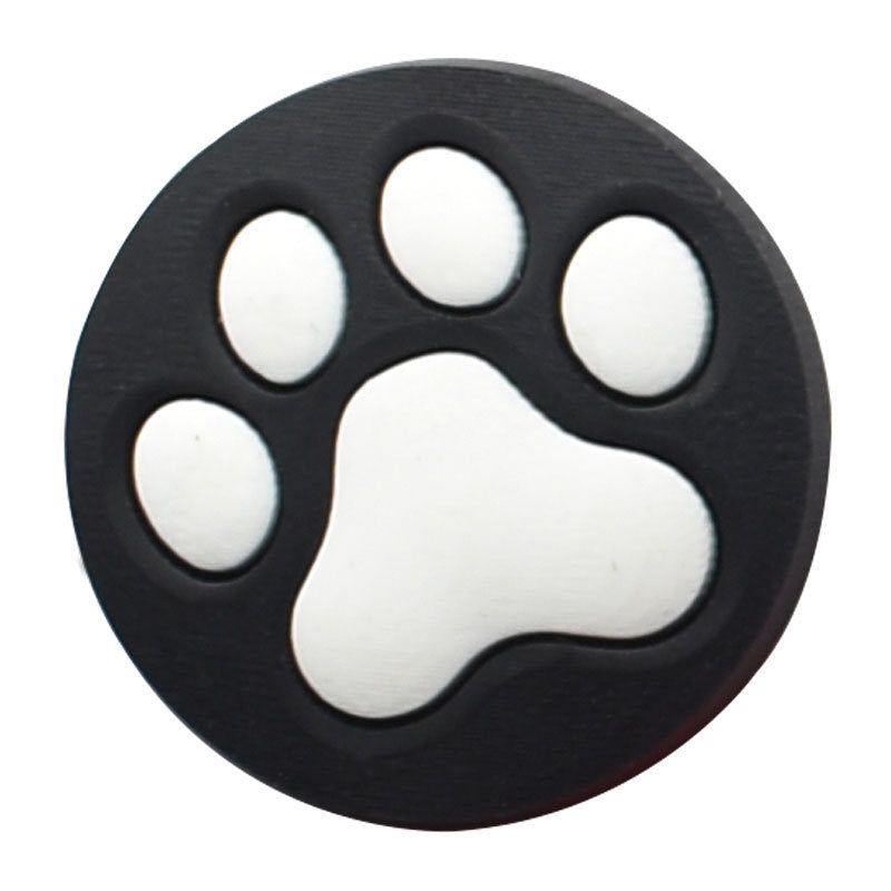 Wholesale 100 PCS PVC Cartoon Paw Print DIY Shoe Buckle