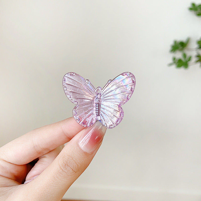 Wholesale Kids Butterfly Plastic Hair Clips