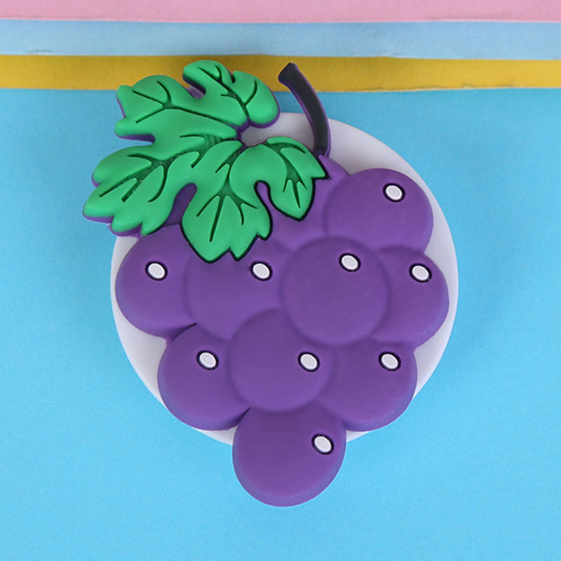 Soporte plegable para teléfono móvil de silicona de frutas al por mayor