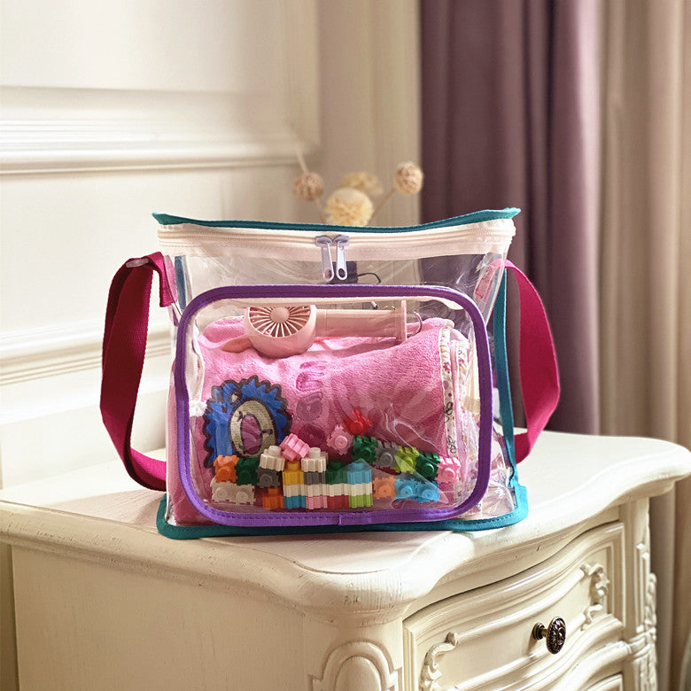 Wholesale Jelly Colored PVC Transparent Beach Bags