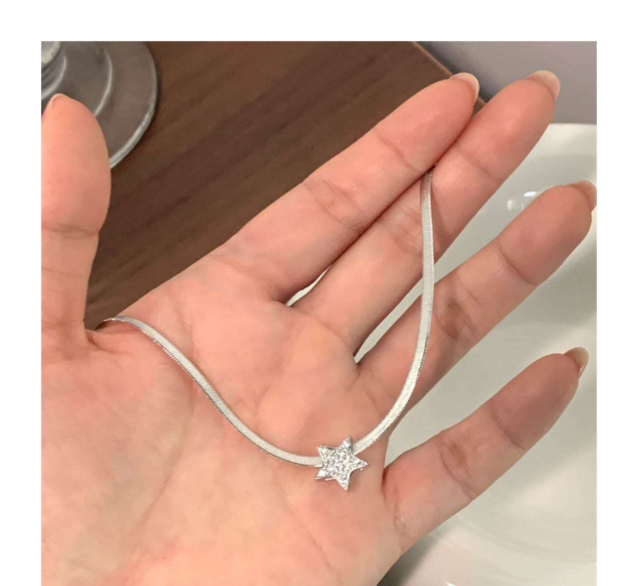 Collares de aleación de serpientes estrellas al por mayor