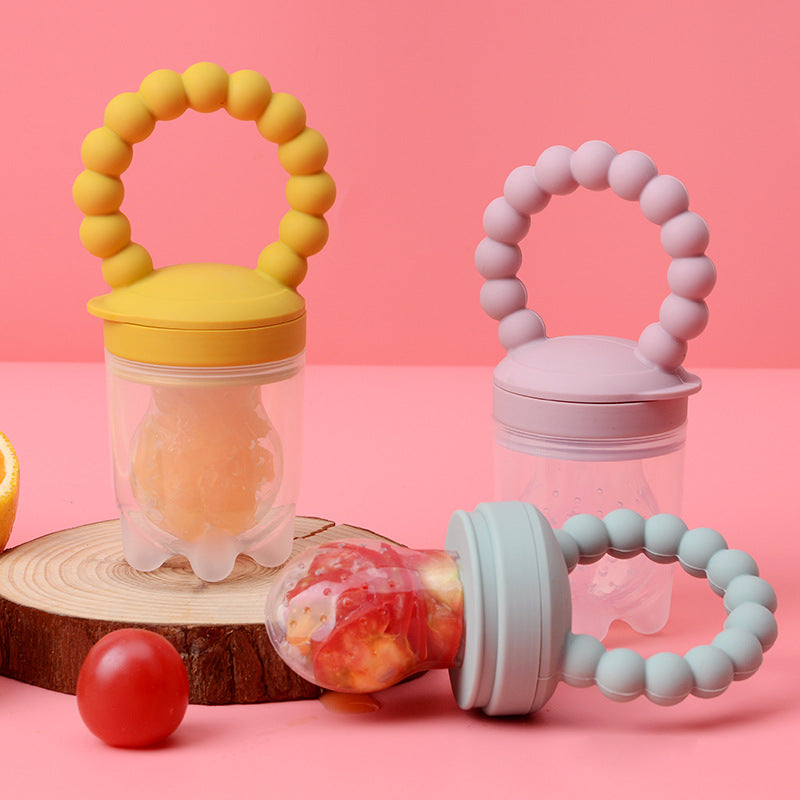Wholesale Fruit Complementary Food Grade Baby Silicone Pacifier