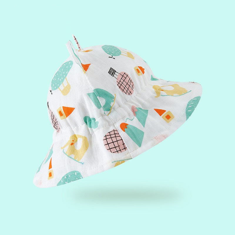 Wholesale Cotton Baby Breathable Fisherman Hat