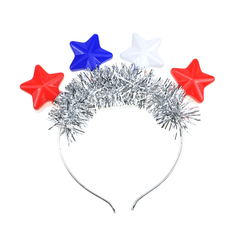 Wholesale American Holiday Pentagram PS Headband