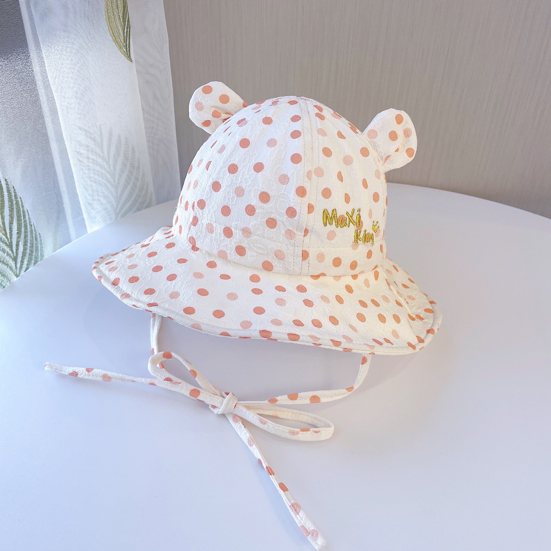 Sume de verano de verano al por mayor Sombrero de cubo de lana para niños con borde grande