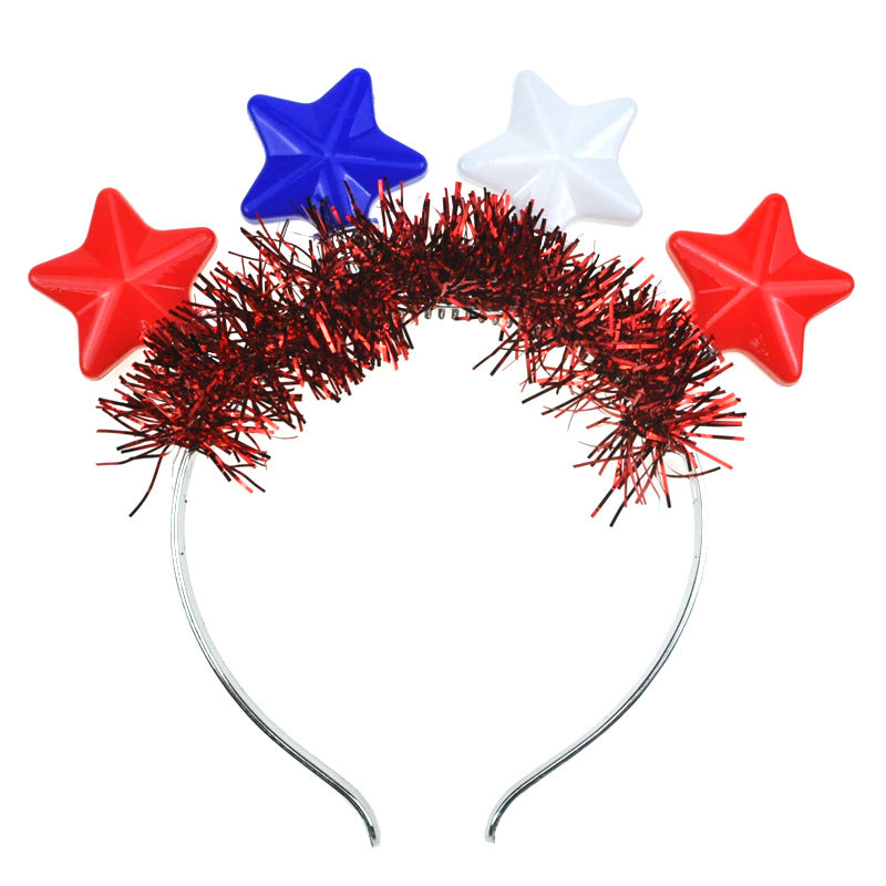 Wholesale American Holiday Pentagram PS Headband