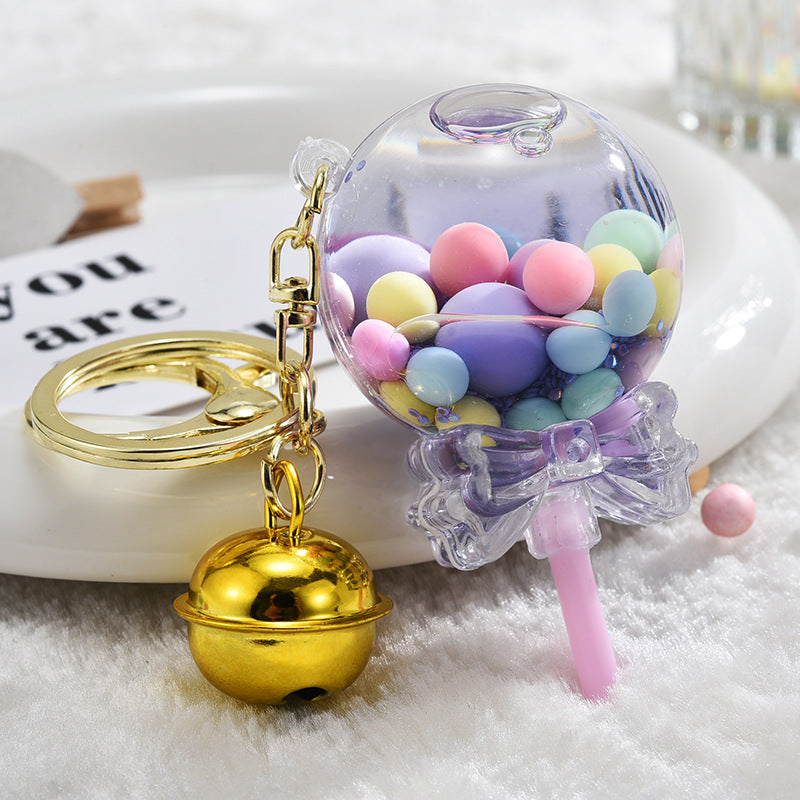 Wholesale Acrylic Oiled Lollipop Creative Key Chain