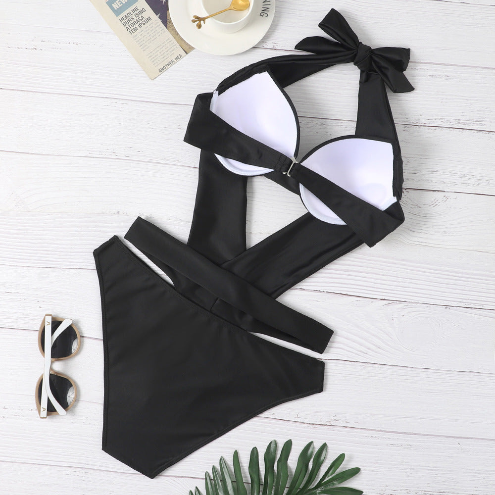 Wholesale One piece Hard Case Bikini Polyester Swimwear