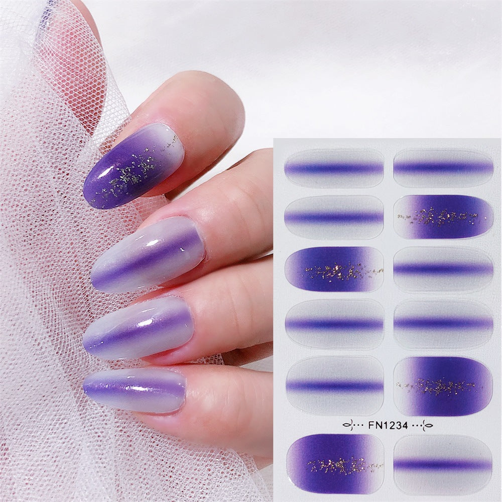 Wholesale Plastic Removable Nail Stickers