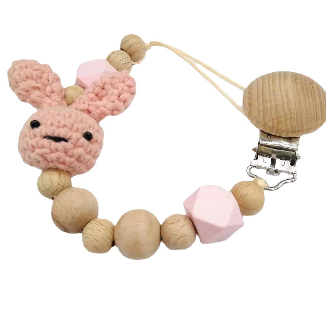 Wholesale 10PCS Baby Beech Pacifier Chain Baby Supplies