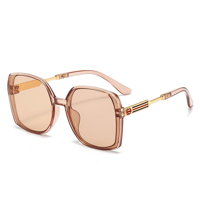 Wholesale Large Frame UV-proof PC Sunglasses