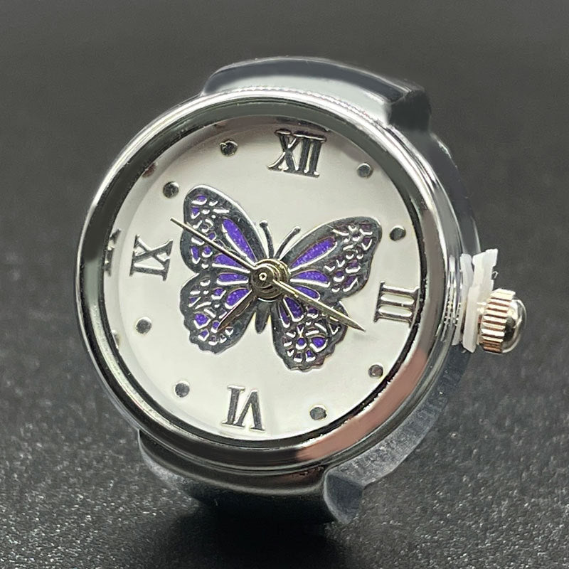 Reloj De Anillos De Mariposa De Acero Inoxidable al por mayor