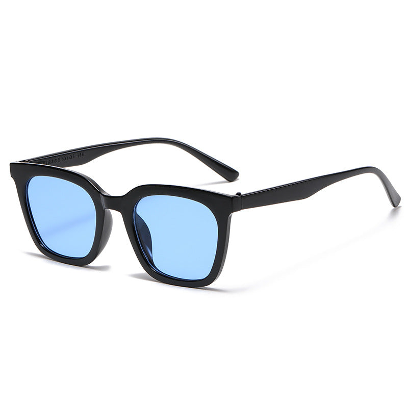 Wholesale Retro Brown Square PC Men's Sunglasses