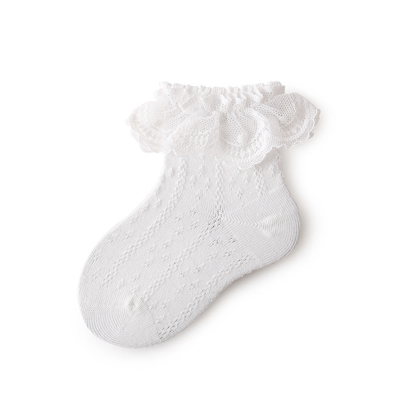 Calcetines transpirables finos para niños de verano 2023 de algodón al por mayor