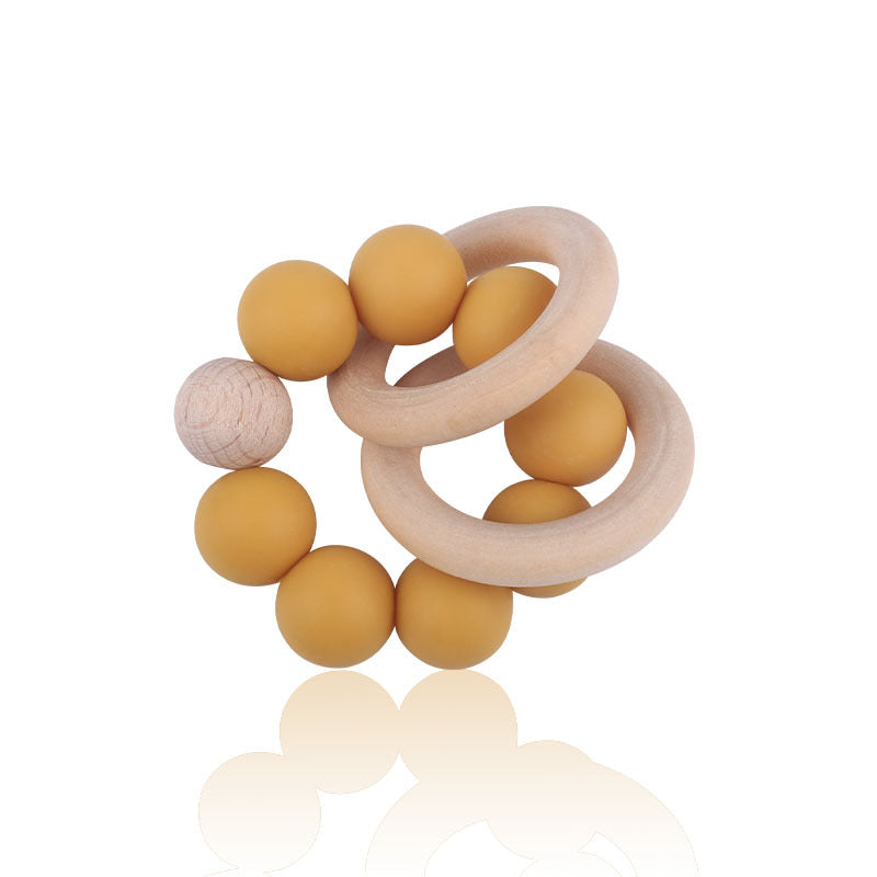 Wholesale Baby Beech Teether Bracelet Baby Supplies