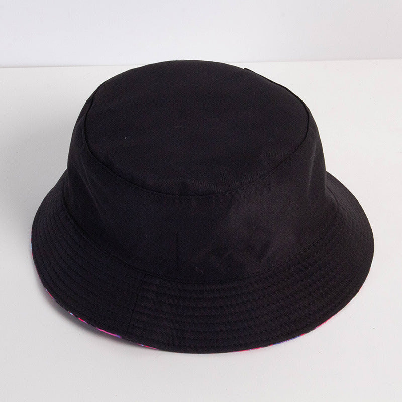 Venta al por mayor Tie Dye sombrero de cubo de poliéster de doble cara