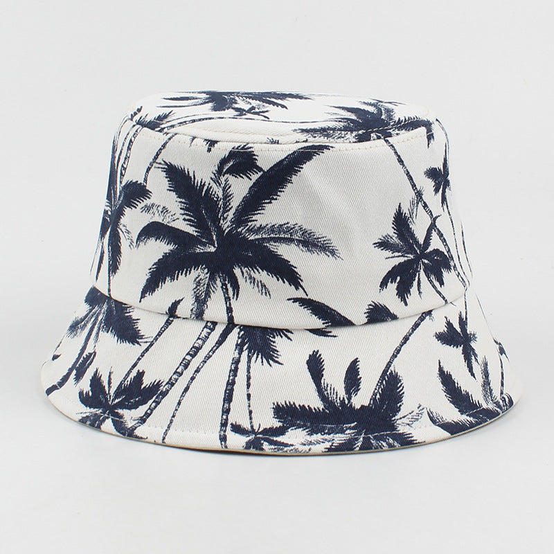 Wholesale Cotton Coconut Print Bucket Hat