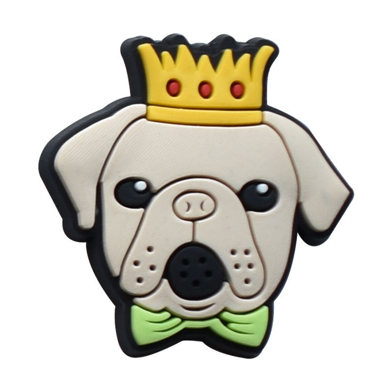 Wholesale 100pcs PVC Cartoon Dog DIY Shoe Buckle