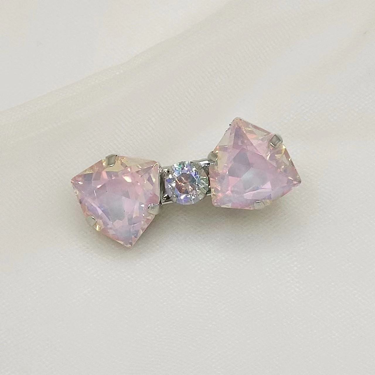 Wholesale Bow Crystal Hair Clips