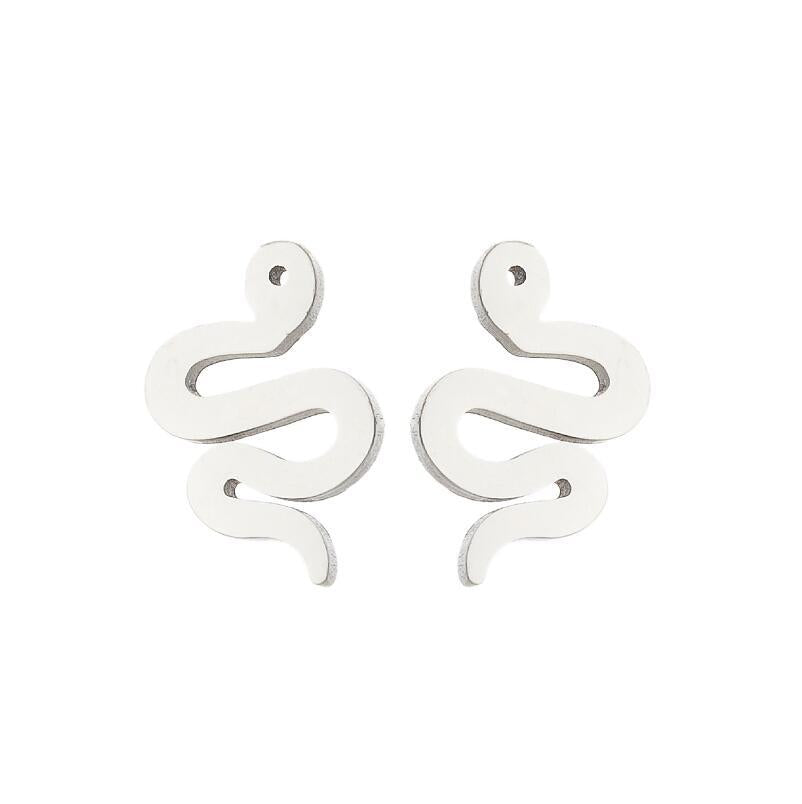 Wholesale Stainless Steel Serpentine Ear Studs
