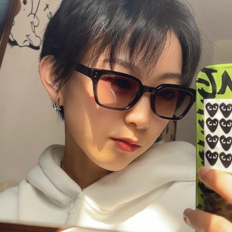 Wholesale PC Rice Nail Small Frame Female Sunglasses