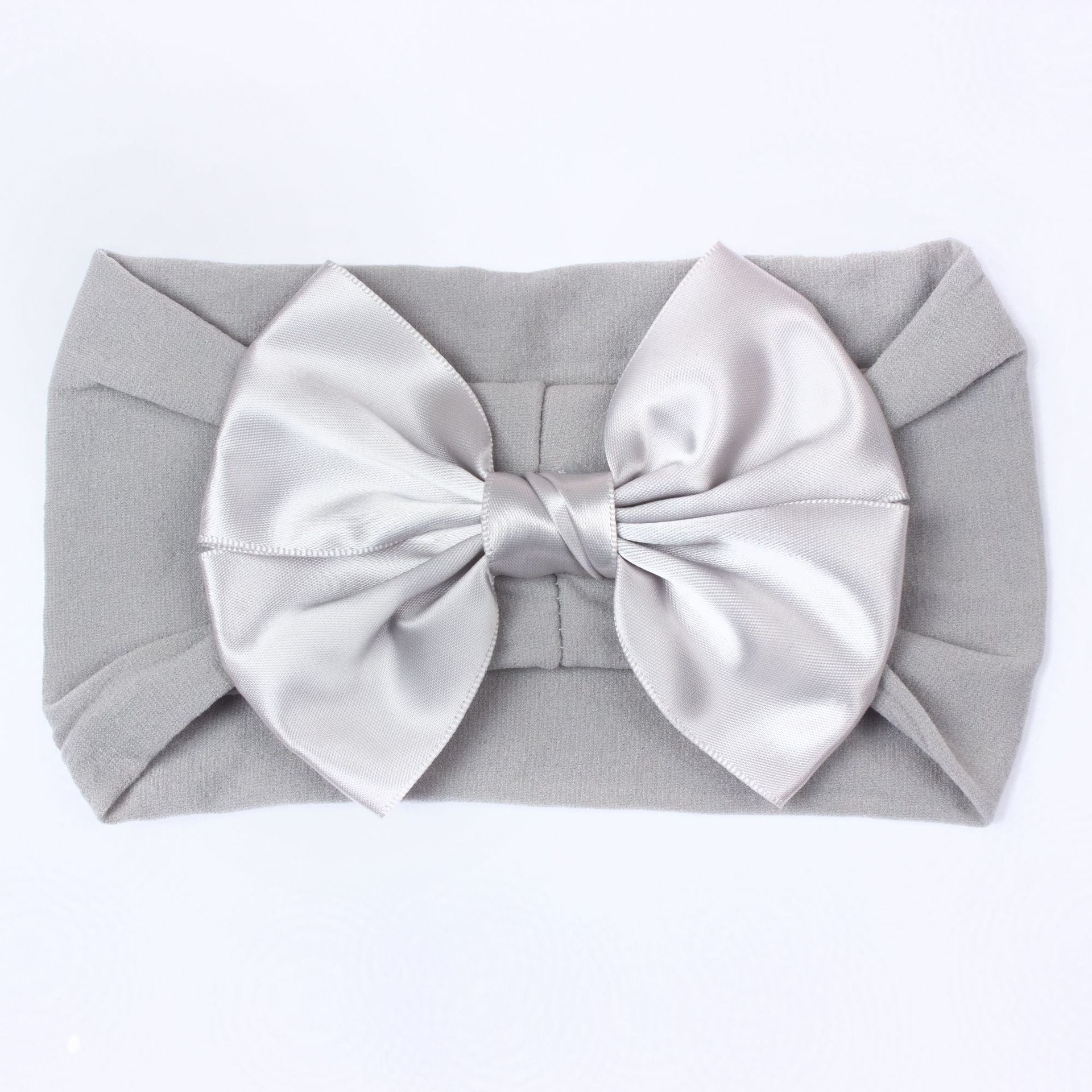 Wholesale Kids Wide Ribbon Bowknot Cloth Headband