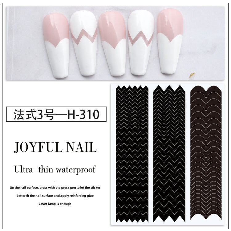 Wholesale French Edge-assisted Nail Stickers