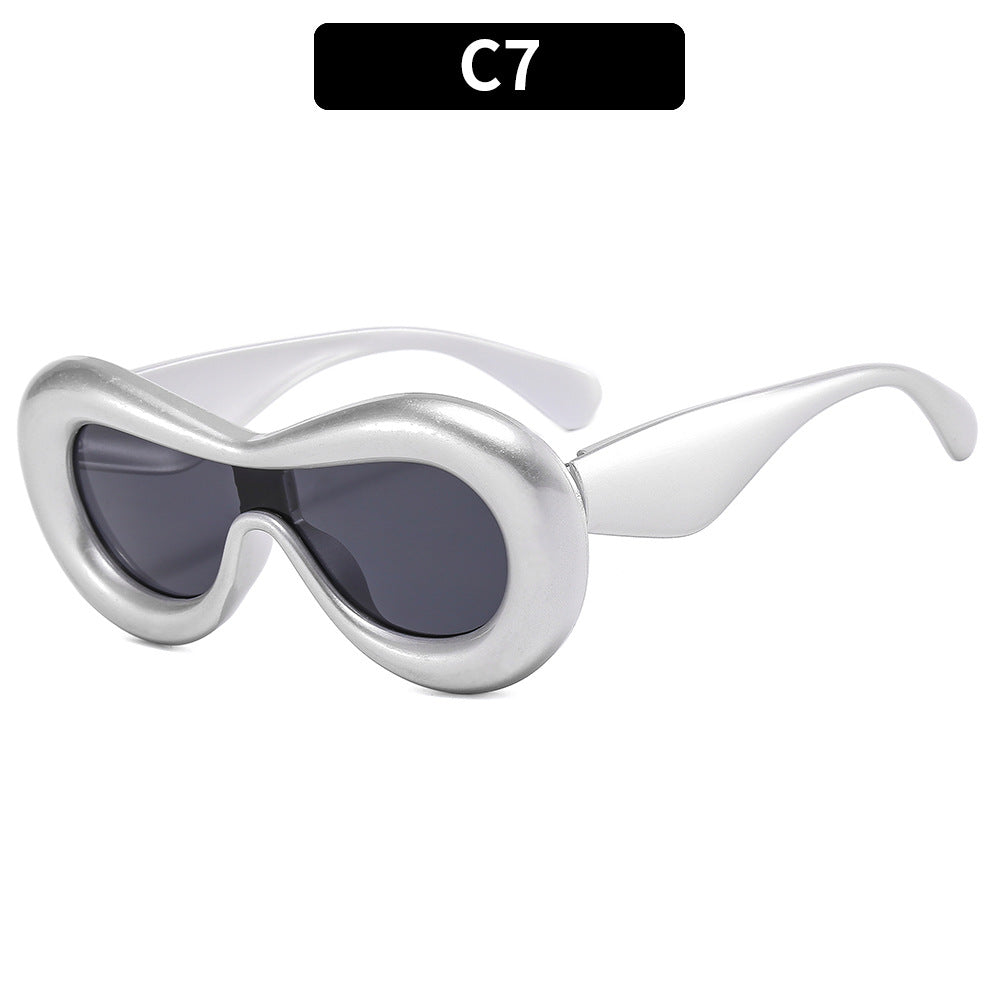 Wholesale Funny Bubble Stereo Candy Color PC Sunglasses