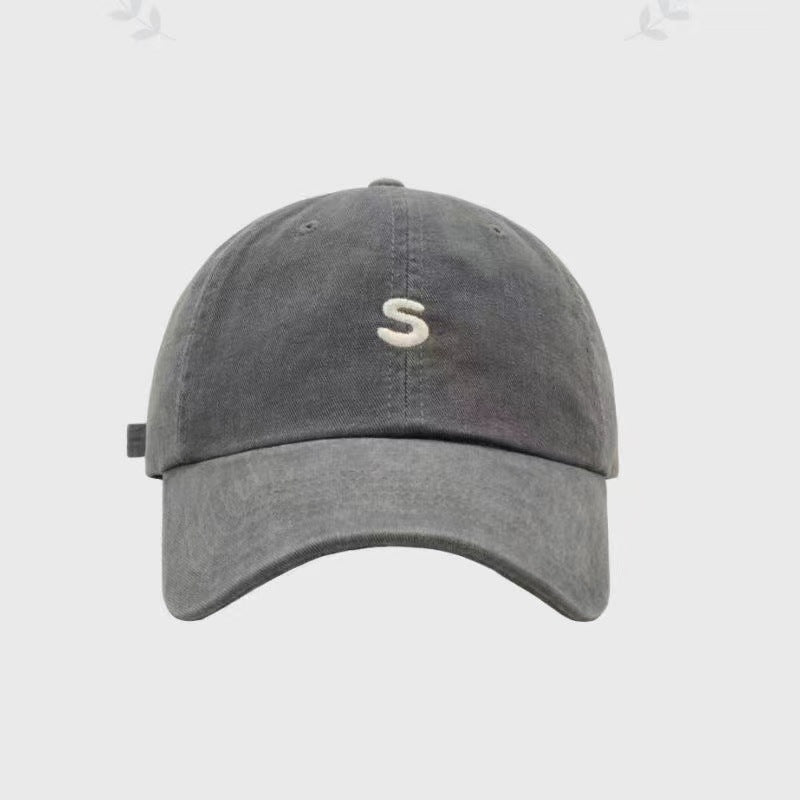 Wholesale Summer S Letter Soft-topped Cap Joker Face Small Baseball Cap