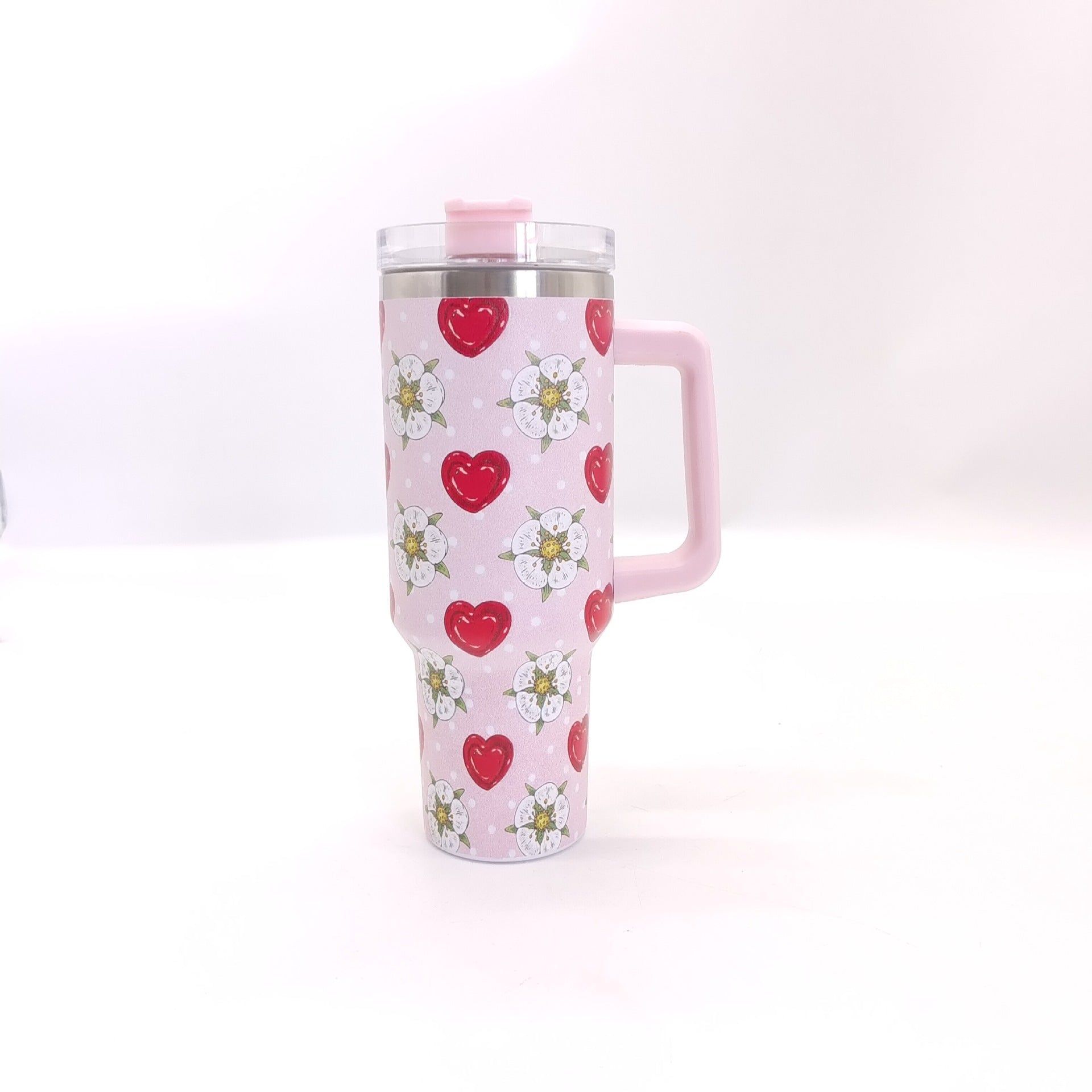 Wholesale Tumbler Valentine's Day Double Layer Stainless Steel Ice Bullies Cup