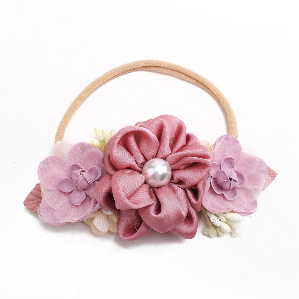 Wholesale Baby Princess Head Flower Headwear