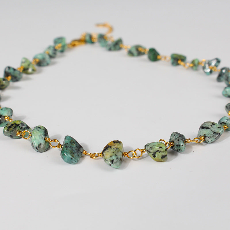 Wholesale Turquoise Natural Stone Beads Necklaces