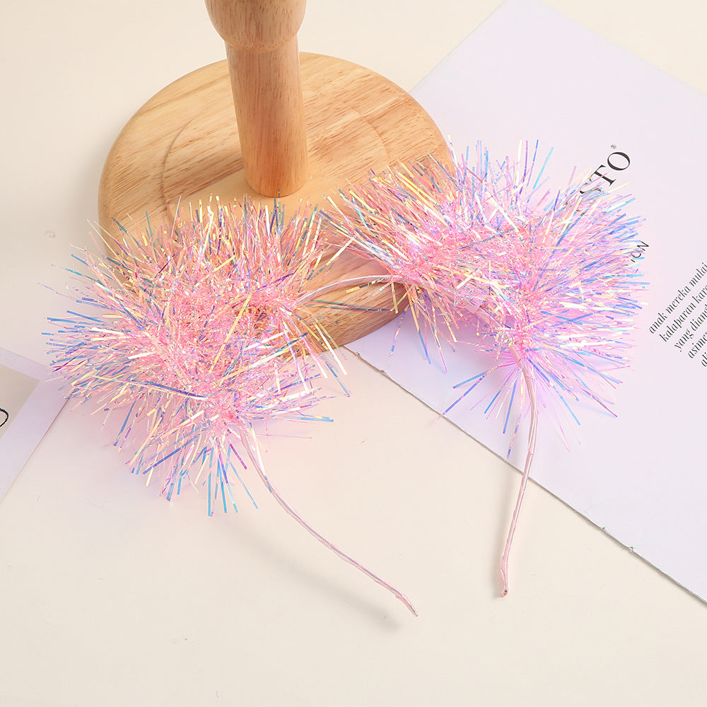 Diadema LED brillante láser color al por mayor