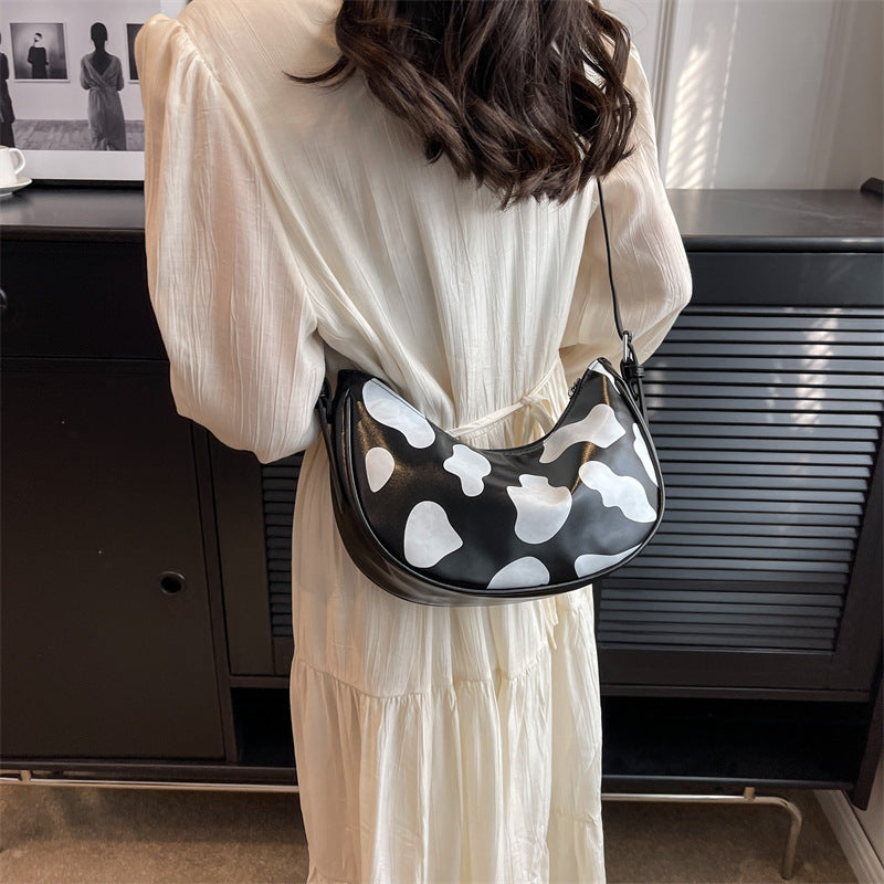 Wholesale Cow Pattern Shoulder Bag Crossbody Bag