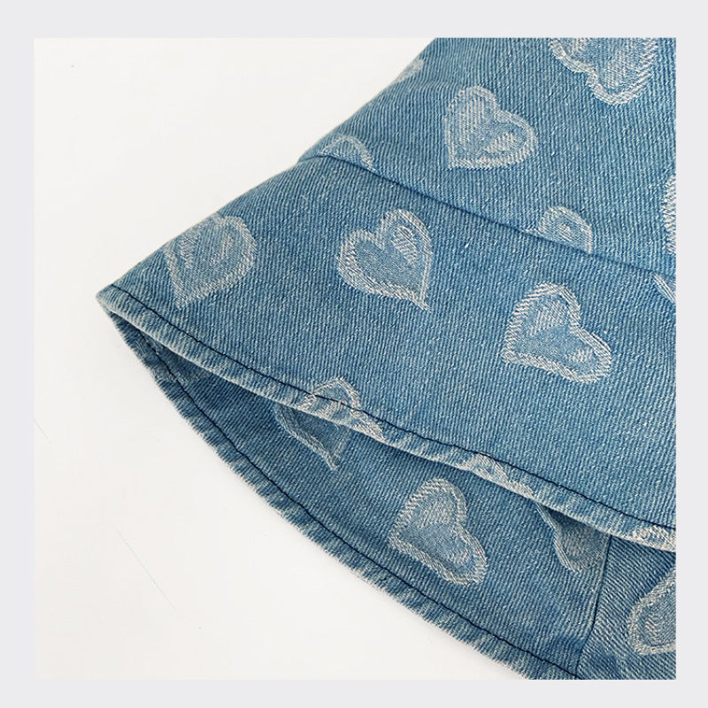 Wholesale Valentine's Day Blue Love Cowboy Hats