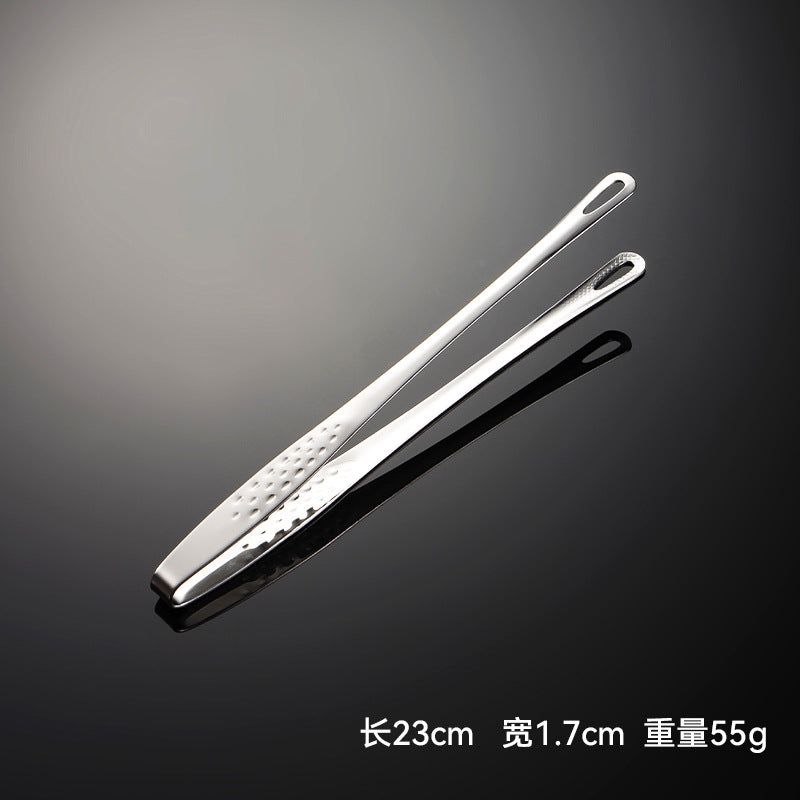 Wholesale Stainless Steel Roast Bread Tongs Kitchenware