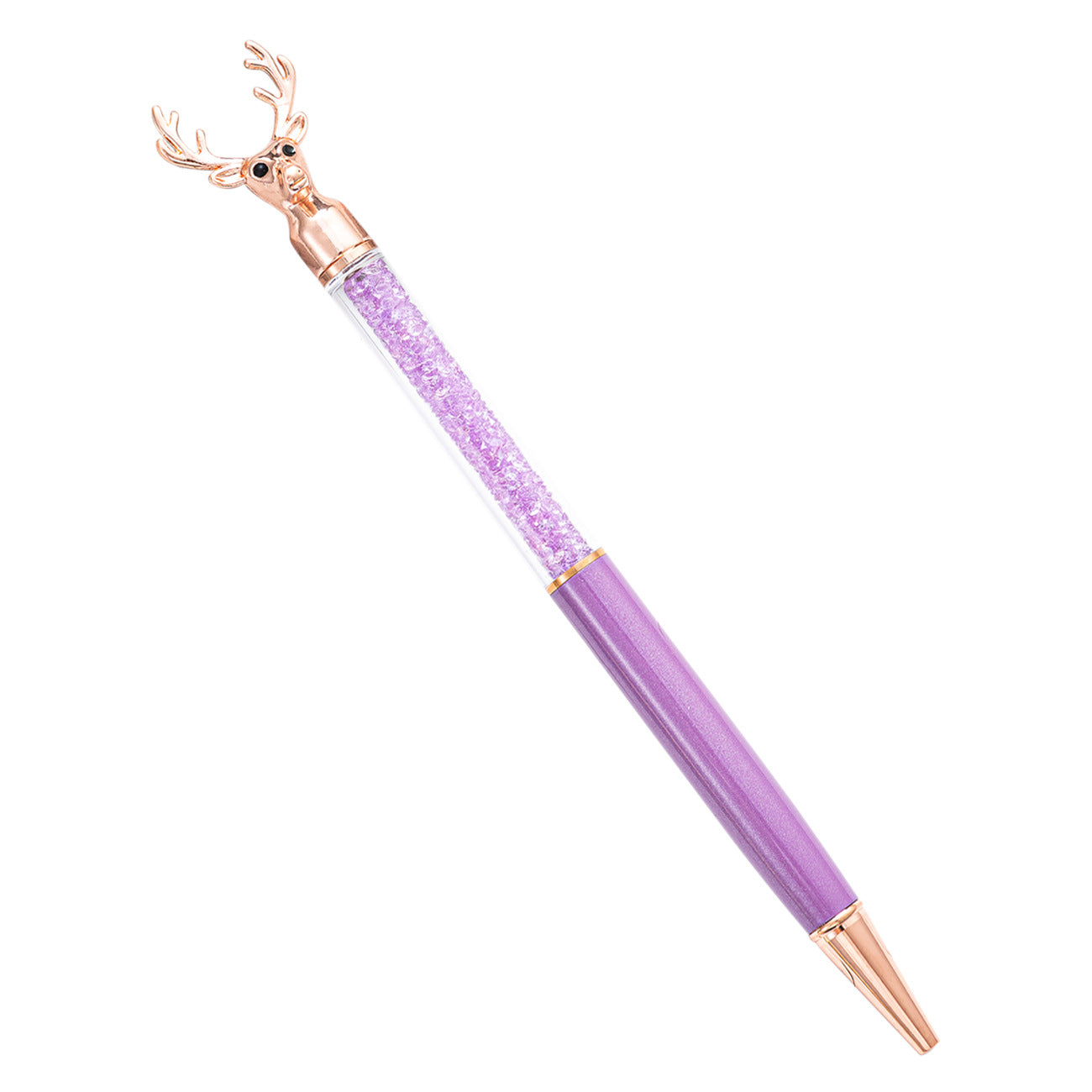 Wholesale Metal Reindeer Rhinestone Ballpoint Pen