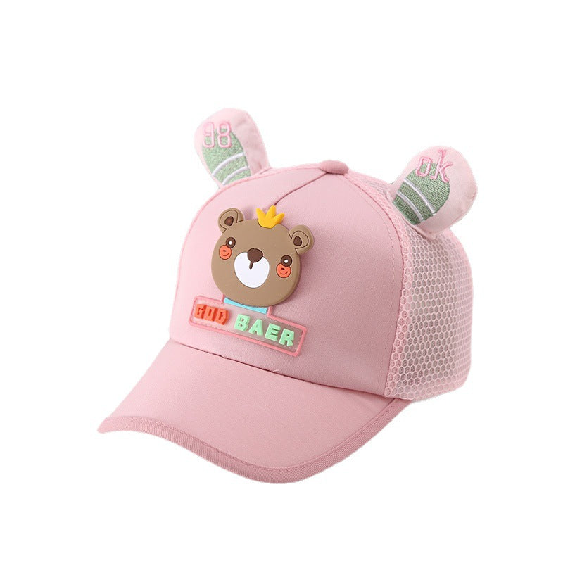 Wholesale Cotton Kids Sunshade Thin Baseball Cap