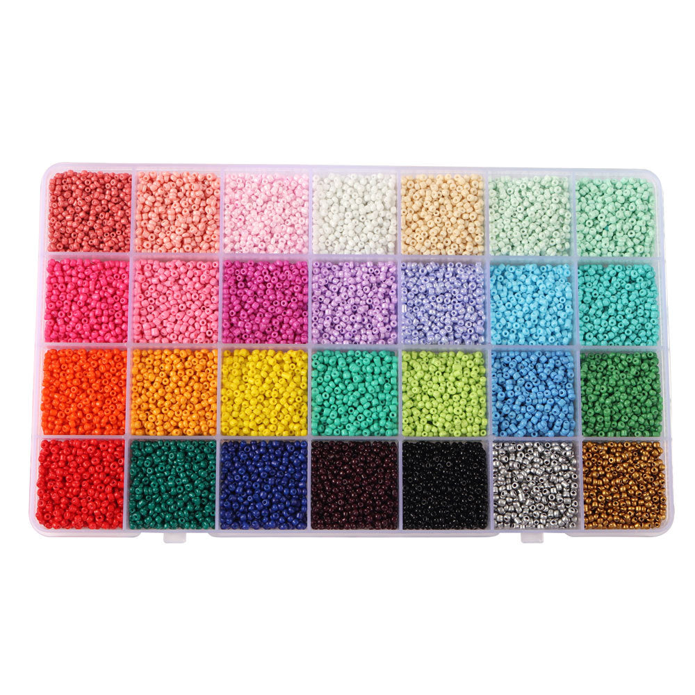 Venta al por mayor Kit de perlas de vidrio de 2 mm y 6 mm