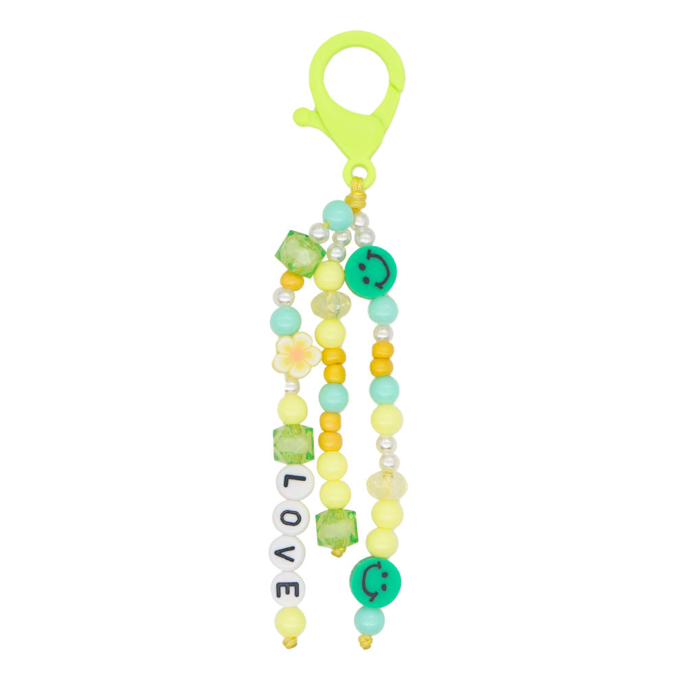 Wholesale Keychains Acrylic Anti-Lost Rice Beads