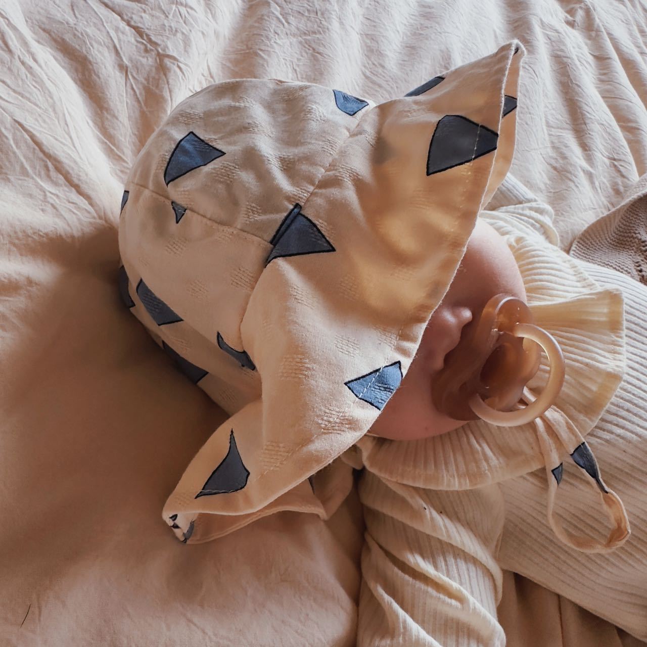 Wholesale Kids Sun Visor Printed Wool Bucket Hat