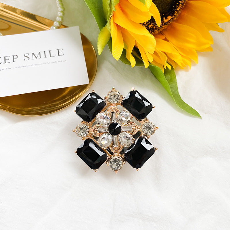 Venta al por mayor Soporte para teléfono móvil con bolsa de aire de diamantes de imitación