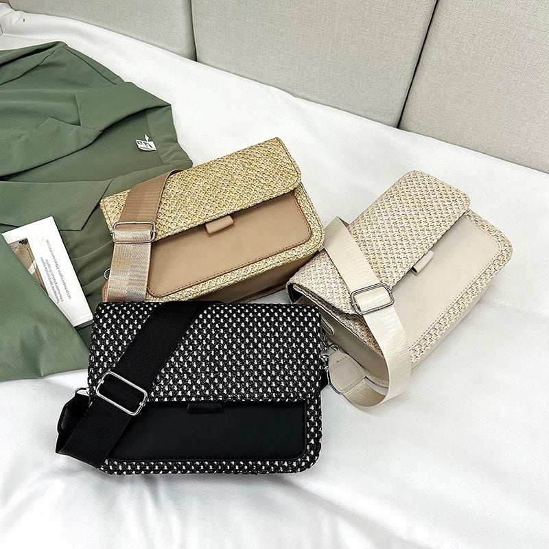 Bolsas De Paja Cruzadas De Un Solo Hombro al por mayor