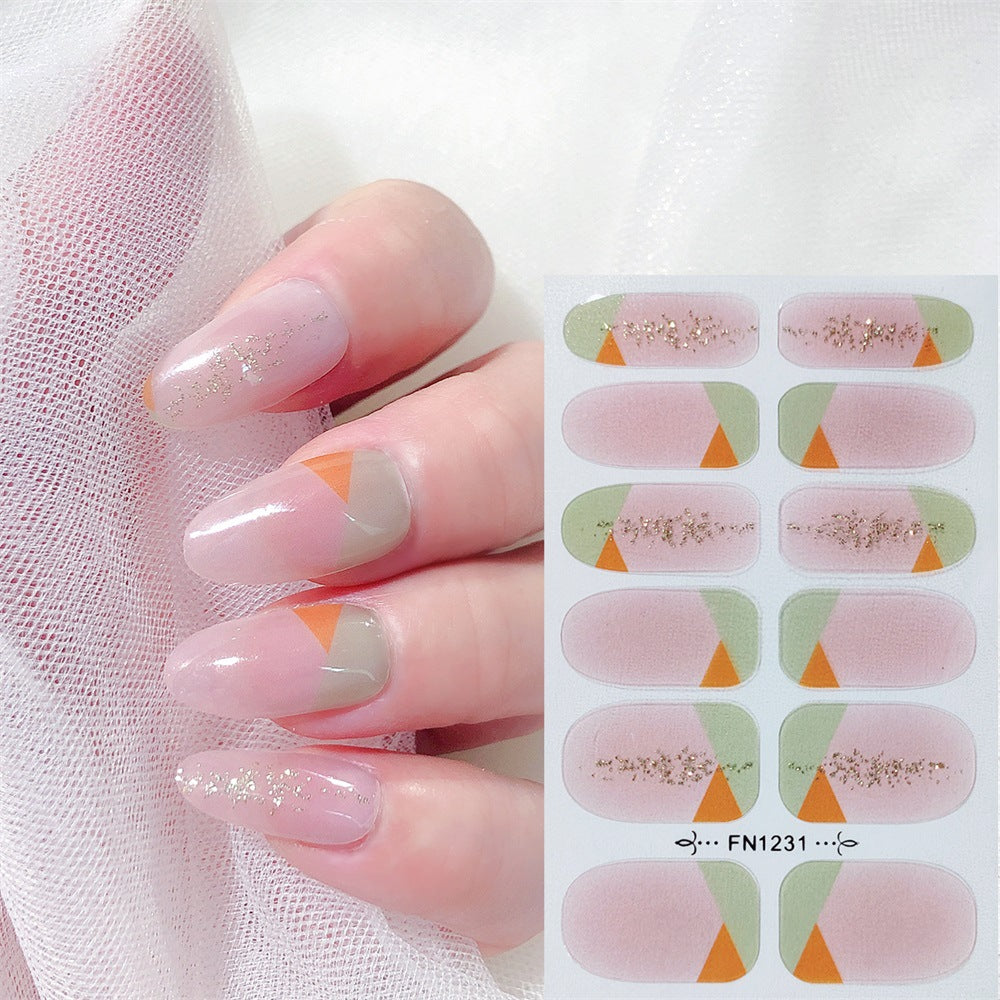 Wholesale Plastic Removable Nail Stickers