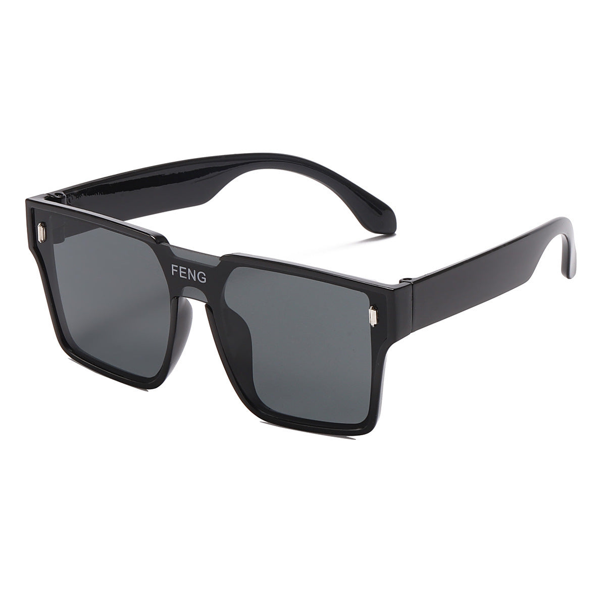 Wholesale PC Large Frame UV Resistant Integrated Sunglasses