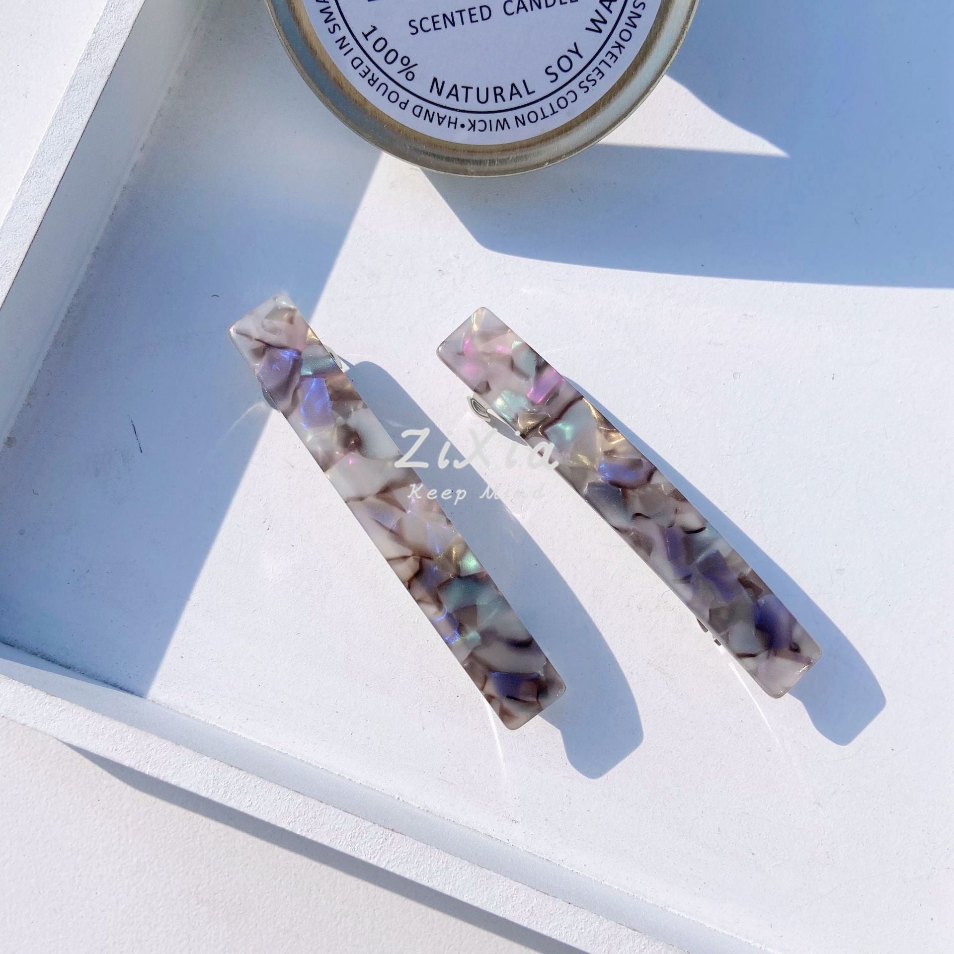 Wholesale French Spring Acetate Hair Clips