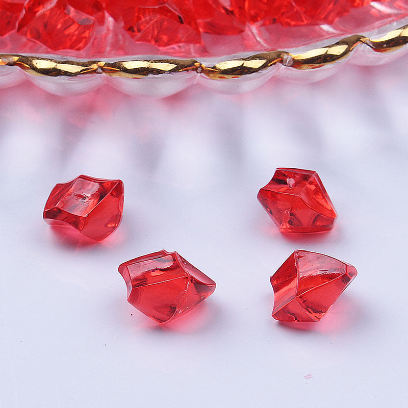 Wholesale 50PCS 1CM Ice Block Resin Beads