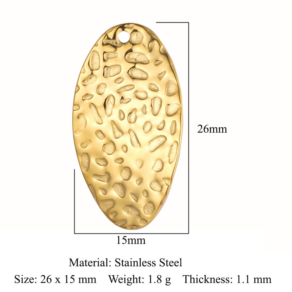 Wholesale Round Vintage Titanium Steel Necklaces